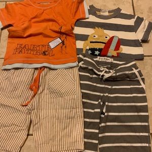 19Pc Sum/Fall Boys Sz 4/5 Mini Boden,TeaCollection